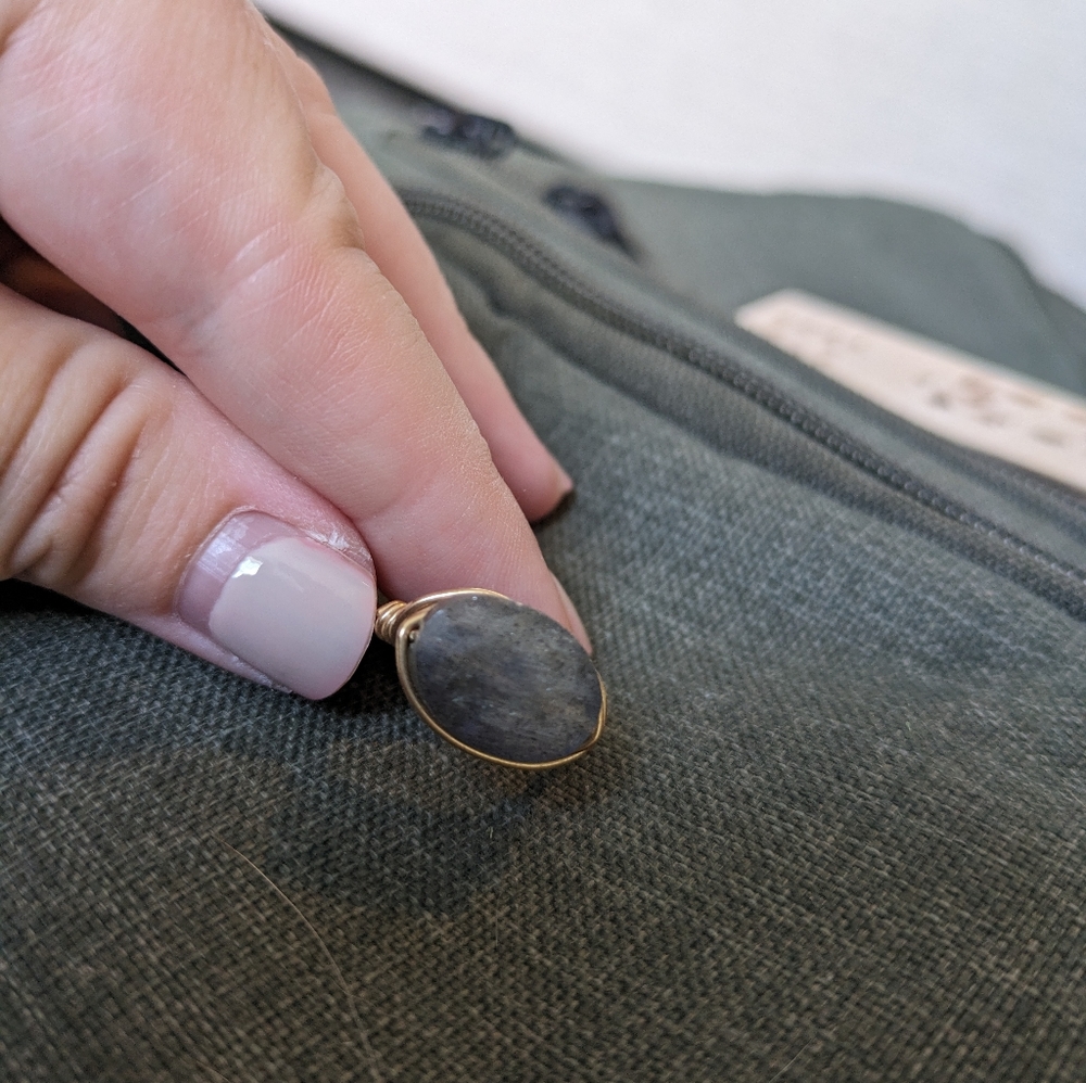 Labradorite ring - Picture 5 of 6